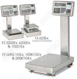 Весы взрывобезопасные FZ100K1GEx-i02 Vibra