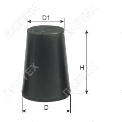 Пробка резиновая 45,0